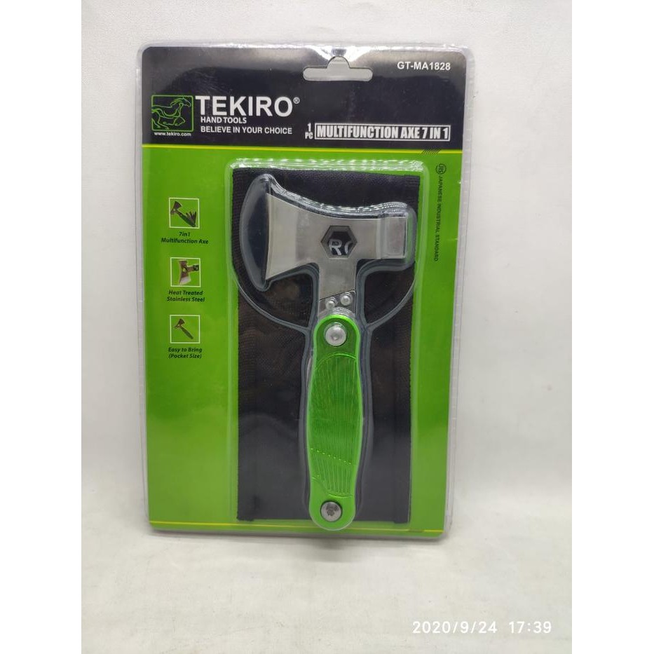 Paling Baik Palu Kapak Lipat Tekiro Multifungsi 7 In 1 / Palu Multifungsi