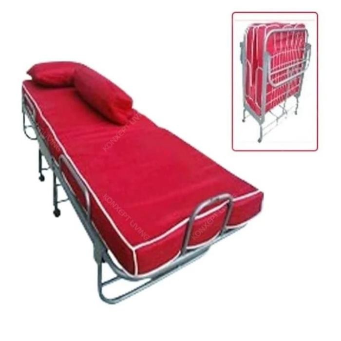 Kasur Orang Tua Folding Bed Folding Bed Minimalis Spring Bed Romance Folding Bed Romance Kasur Lipat