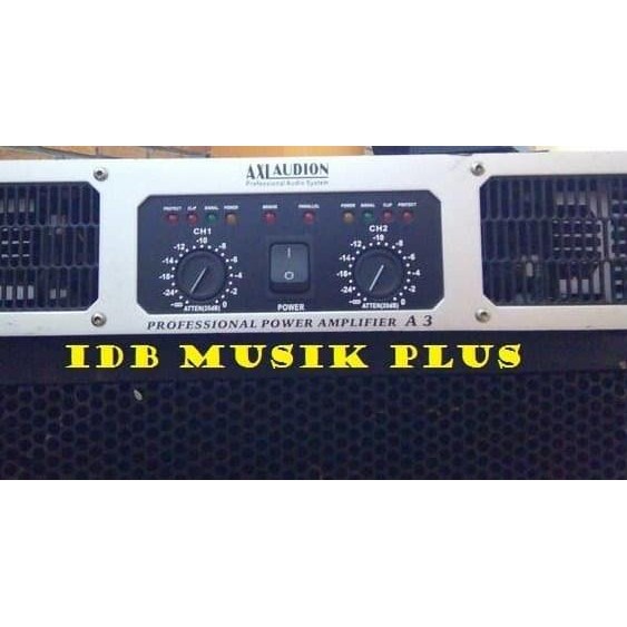 POWER AMPLI CLASS AB AXL AUDION A3 A 3 ORIGINAL AXL AUDION