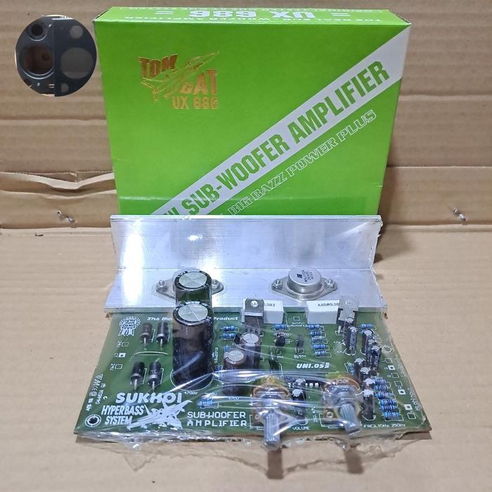 KIT POWER AMPLIFIER SUBWOOFER 150 WATT .