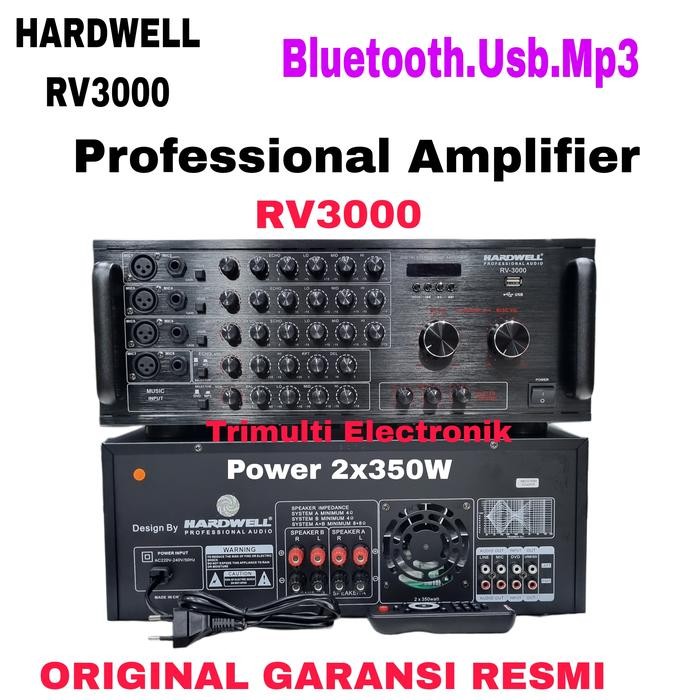 AMPLIFIER HARDWELL RV 3000 RV3000 ORIGINAL