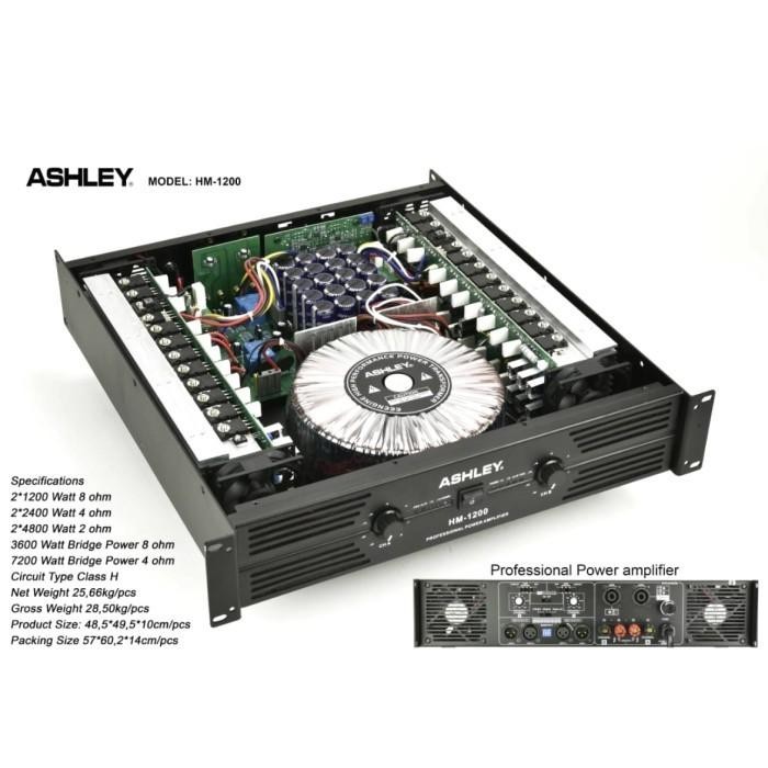 POWER ASHLEY HM1200 HM 1200 TERBARU ASLI