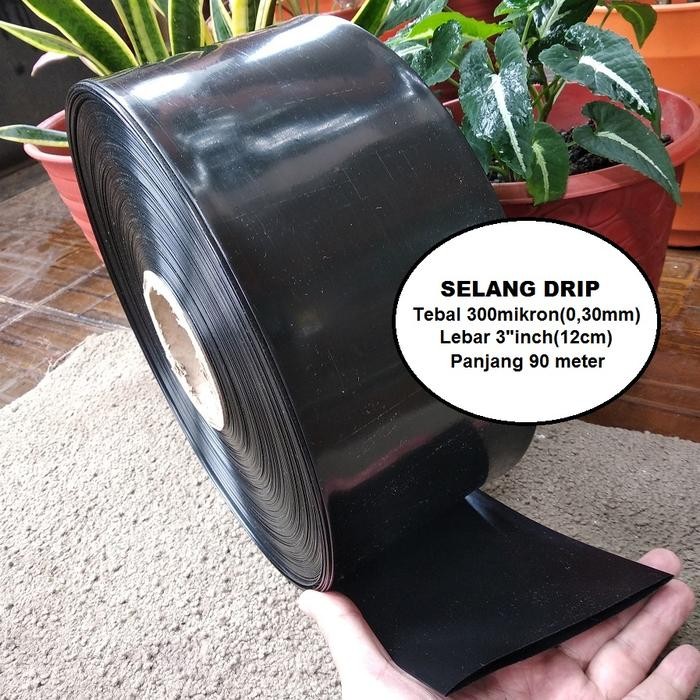 SELANG DRIP DRIB 3 INCH SANGAT TEBAL KUAT SELANG PLASTIK INDUK IRIGASI