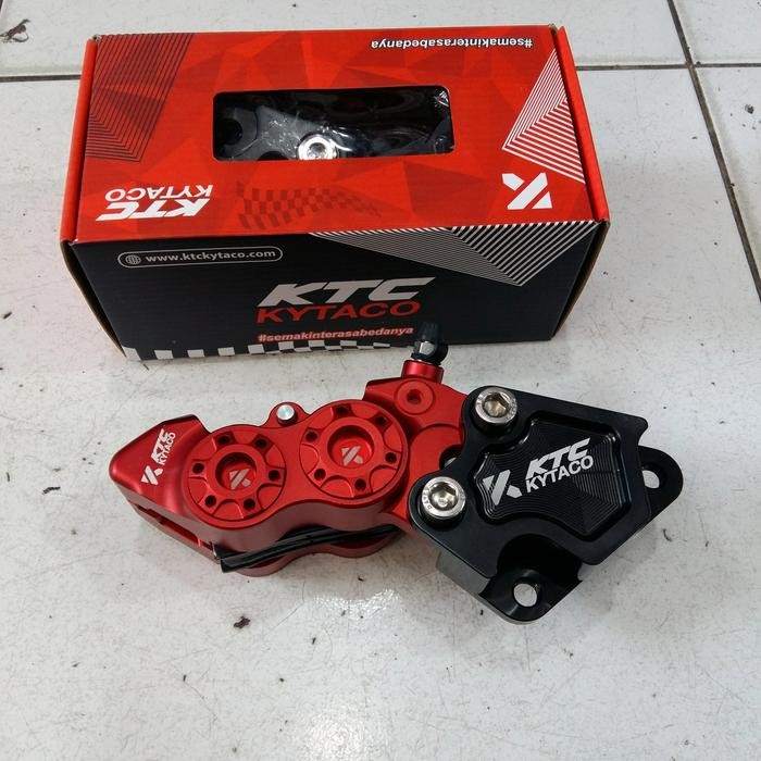 kaliper ktc kytaco nmax depan/ kepala babi nmax ktc kytaco 4piston