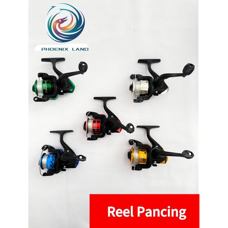 

Reel Pancing Pemula Tipe SPINNING 200 Fishing Reel Free Senar Pancing Pada Spool Bahan Plastik Reel