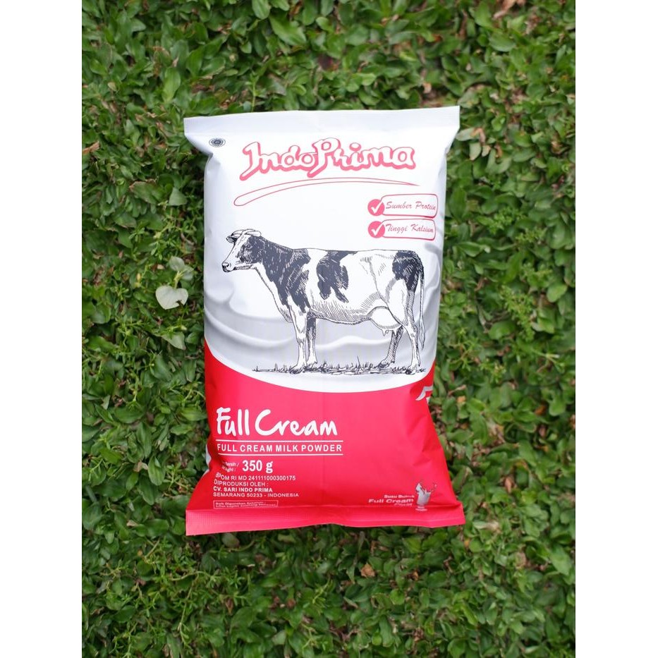 

Susu Bubuk Indoprima Fullcream untuk penggemuk badan ukuran 350 Gram
