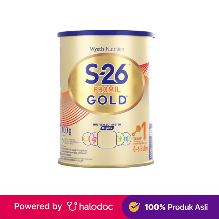 S-26 Promil Gold 1 400 gr - Susu Bayi - Halodoc