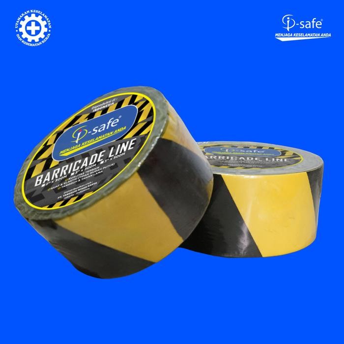 

I-Safe Police Line Barricade Kuning Hitam 3" X 500M Garis Pembatas