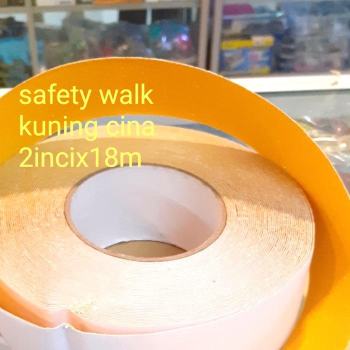 

Melayani Faktur Pajak! Safety Walk Cina Warna Kuning 2 Inci X 18M