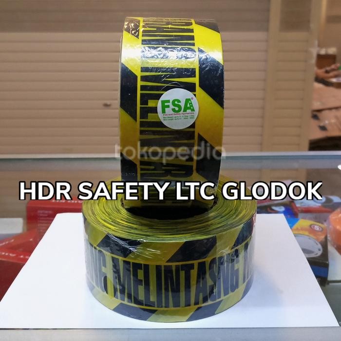 

Promo! Police Line / Pembatas Baricade Dilarang Melintas 3 Inch X 500 Meter