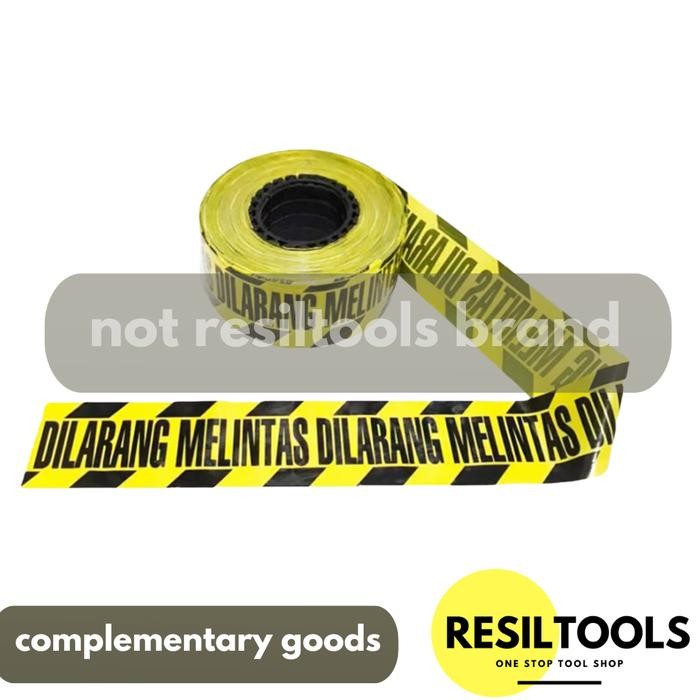 

Khusus Grab! Police Line Dilarang Melintas 300 Meter Pita Garis Pembatas Safety