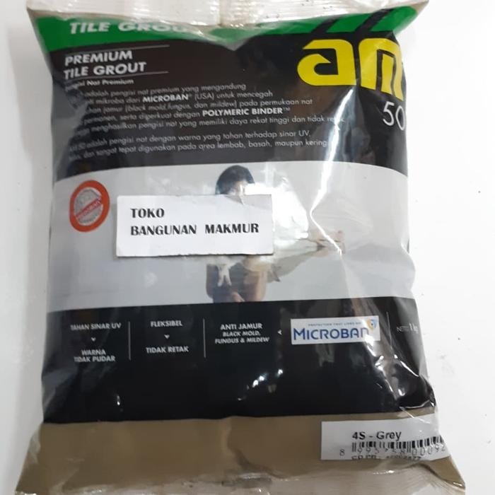 AM51 pengganti AM50 Nat Keramik Grey - 4S