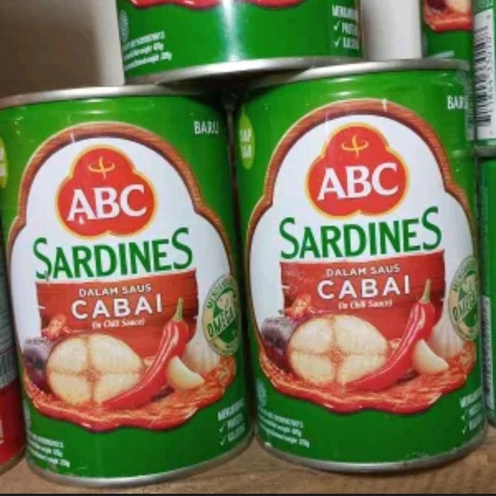 

READY ABC SARDEN 425G SAUS CABAI KALENG - SARDEN PEDAS FAVORIT