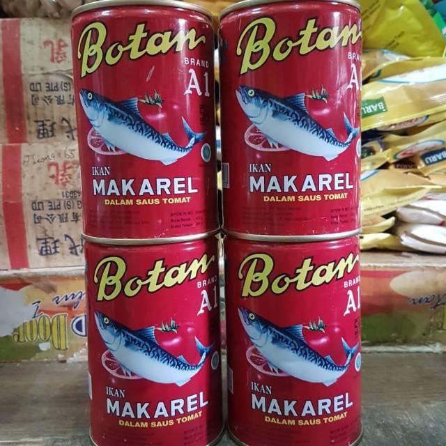 

READY BOTAN MACKEREL BESAR 425GR - KALENG IKAN MAKAREL BERKUALITAS