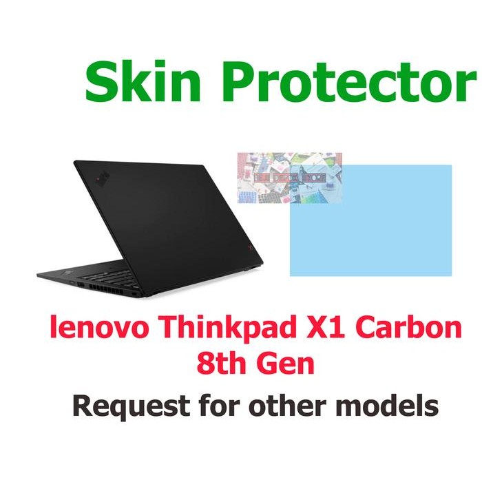 Siap Kirim Lenovo ThinkPad X1 Carbon Gen 8 Skin Guard Garskin Protector Laptop