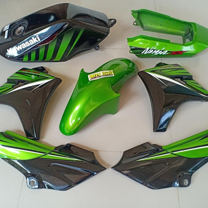 Body Set Ninja Ss Zebra Hijau 2015 Original