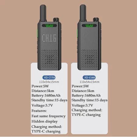 HT RADIO WALKIE TALKIE JARAK JAUH WLN KDC 170 MONITOR LED JARAK JAUH