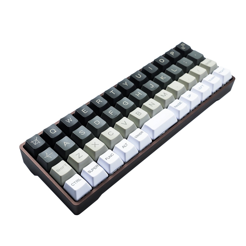 OEM 40% 40 Keycap Carbon White Laser-Etched Blank PBT Keyset Planck Niu40 Preonic Air40 For MX