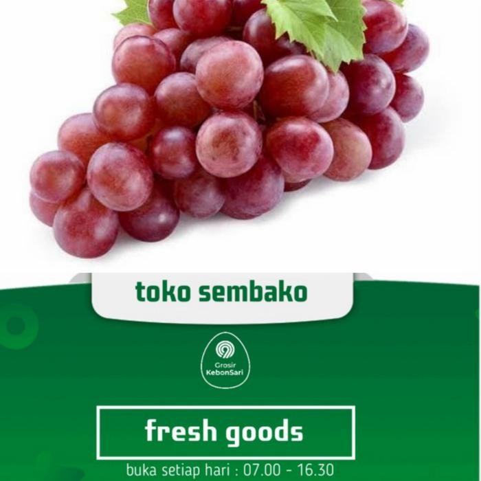 

SIAPKIRIM anggur merah segar buah READY STOCK