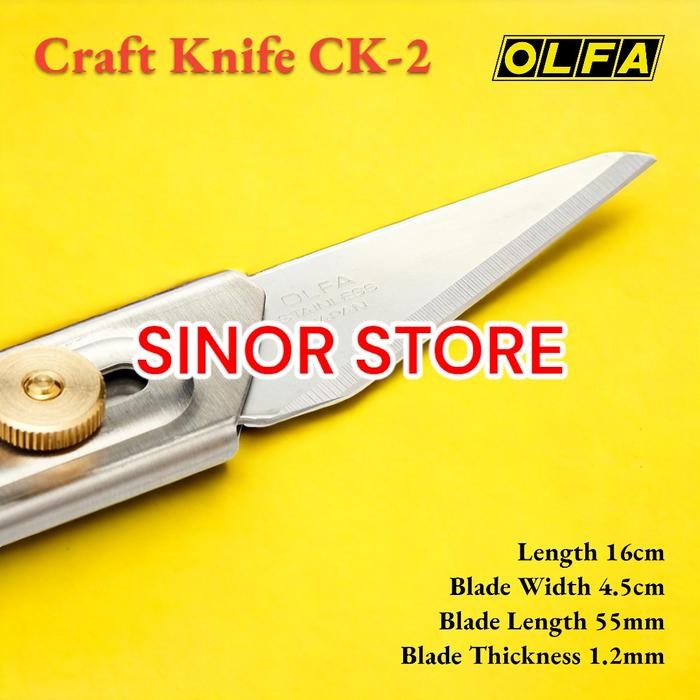 Olfa Safety Cutter Ck-2 Olfa Craft Knife