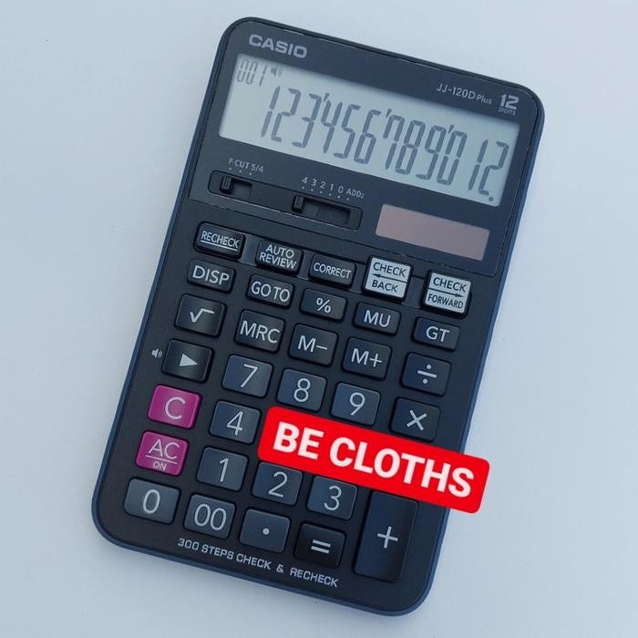 

Casio JJ-120D Plus Kalkulator 12 Digits