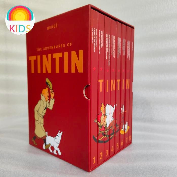 

Tintin Comic Books Set Hard Cover