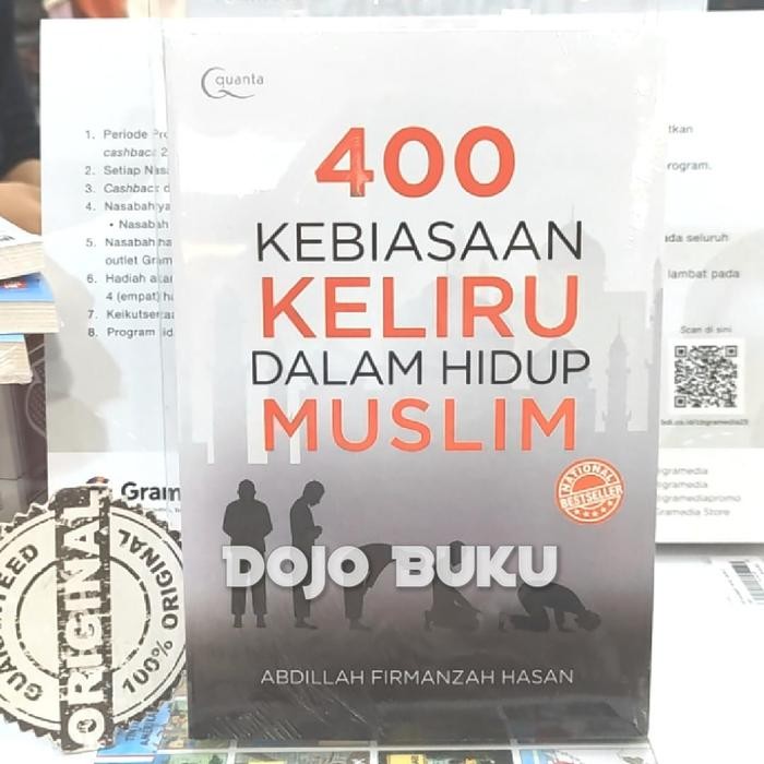 

Buku 400 Kebiasaan Keliru Dalam Hidup Muslim COVER BARU by Abdillah
