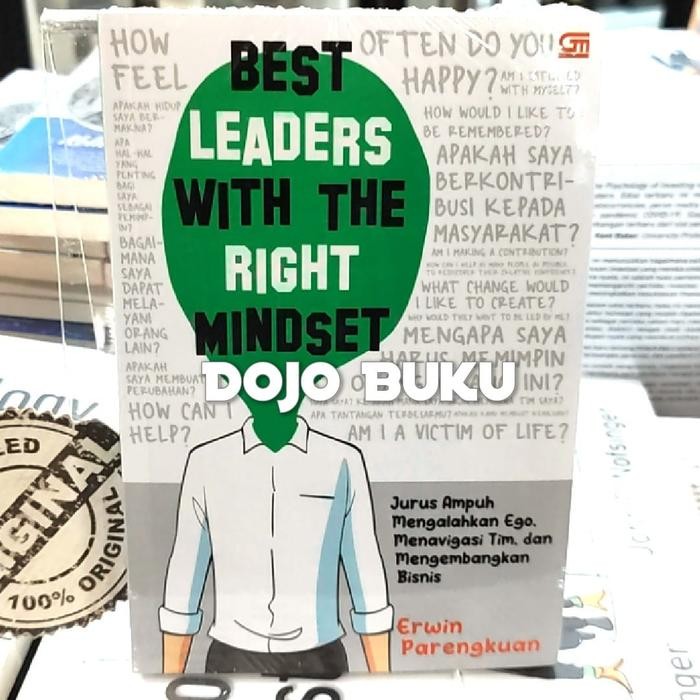 

Buku Best Leaders With The Right Mindset by Erwin Parengkuan