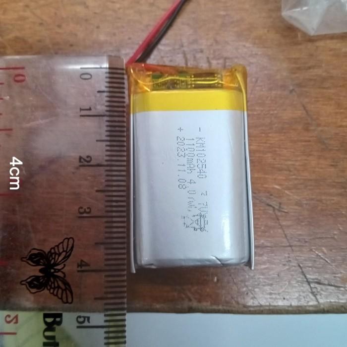 BATERAI LITHIUM POLYMER 3,7V ,1100MAH