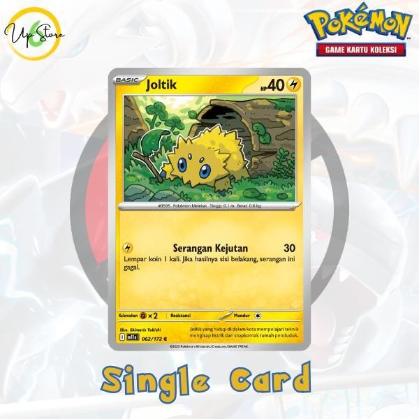 Joltik - 062/172 - Hitam & Putih (sv11s) - Kartu Pokemon Indonesia
