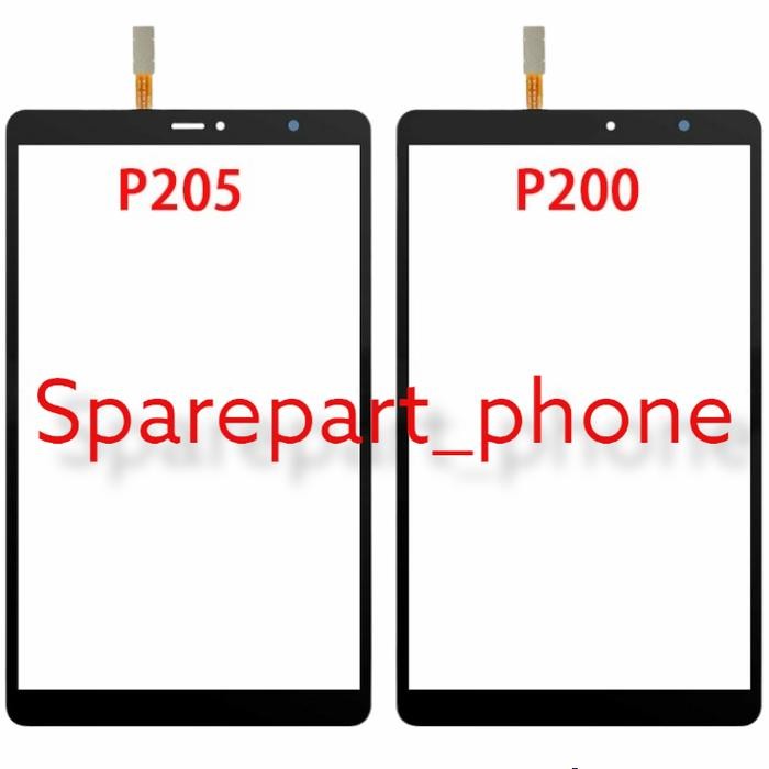 TOUCHSCREEN LAYAR SENTUH SAMSUNG GALAXY S PEN TAB A 8.0 2019 P205 ORI