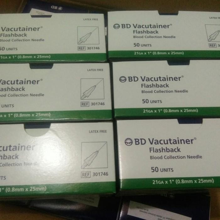 BD VACUTAINER NEEDLE FLASHBACK UK 21G 22G