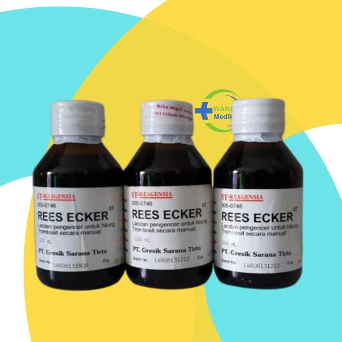 INDO REAGEN REES ECKER 100ML / LARUTAN REES ECKER 100ML - INDO REAGEN