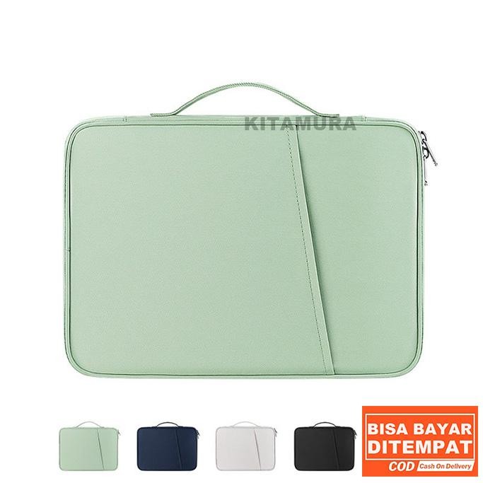 Tas Sleeve Laptop & Tablet 10-13 Inch Waterproof Pelindung HP Wanita Pria