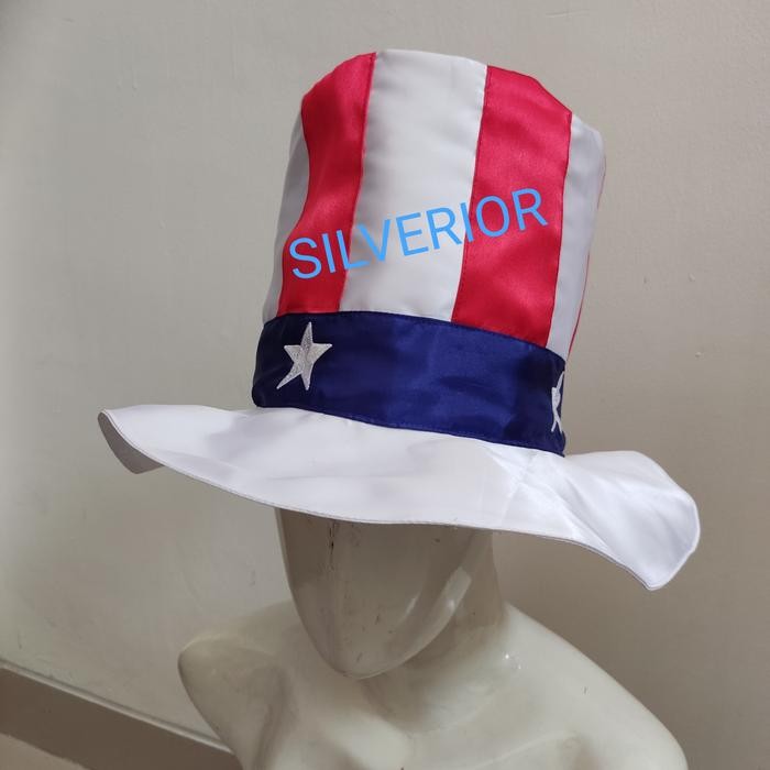 Topi Paman Uncle SAM USA Amerika America Hat Cap