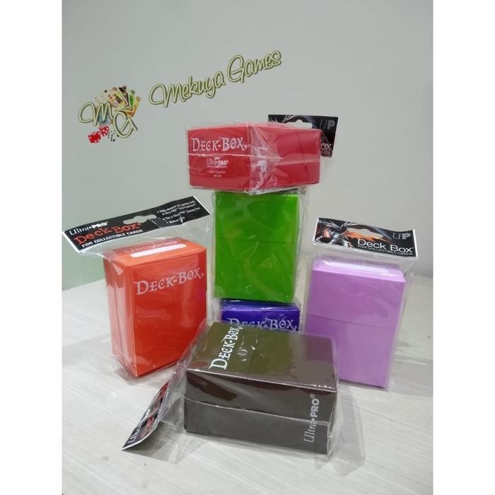 

Baru Ultra Pro Deck Box Kotak Dek Kartu - Penyimpanan Kartu Trading