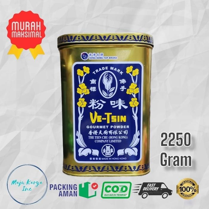 

Ve Tsin Hongkong Penguat Rasa Gourmet Powder Hongkong 2250 gram