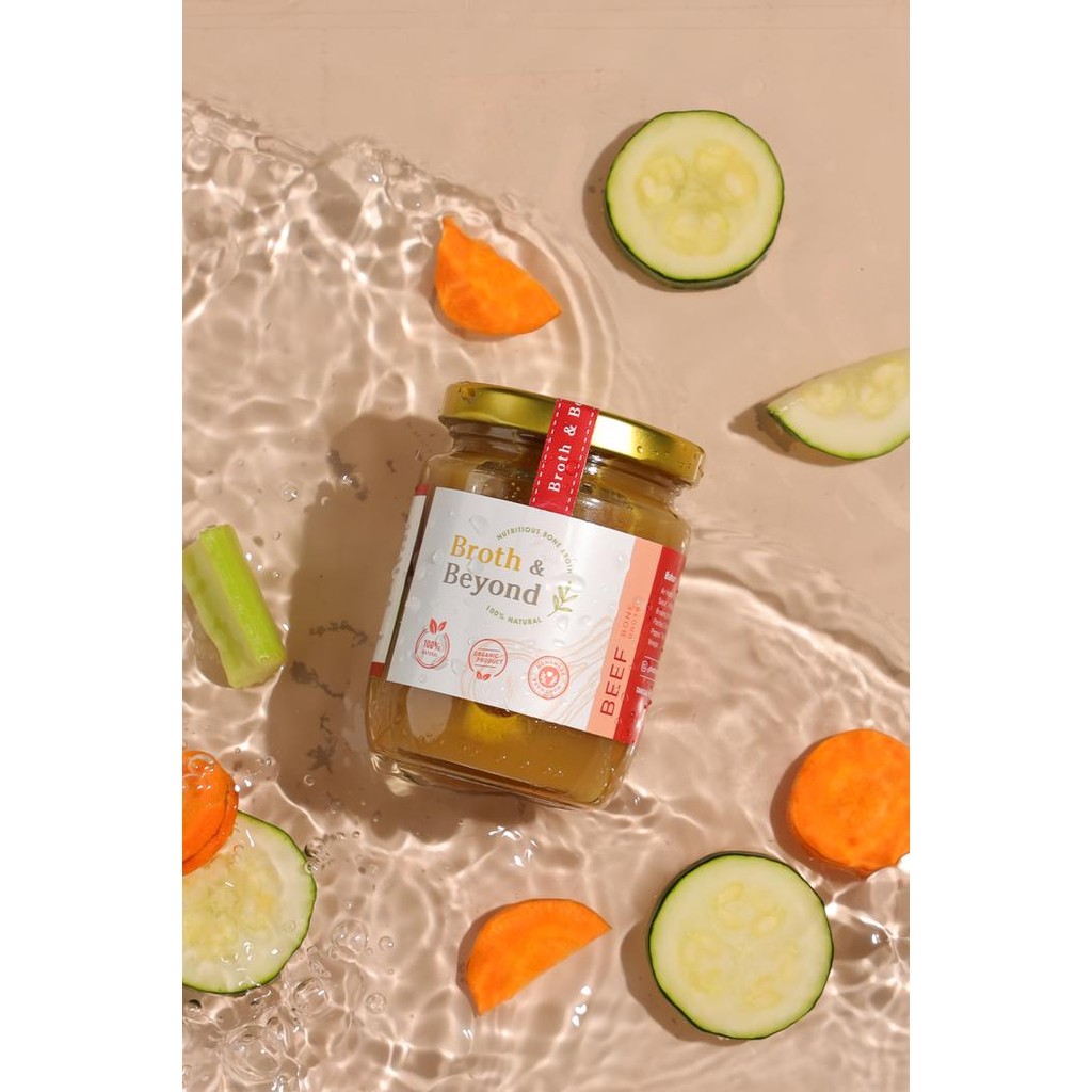 

ORGANIC GRASSFED BEEF BONE BROTH / KALDU SAPI MPASI ORGANIK