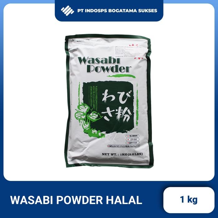 

Wasabi Powder Halal 1Kg Wasabi Bubuk Halal 1Kg