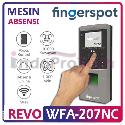 Mesin Absensi FINGERSPOT Revo WFA 207NC Acces Control Door WFA 207 NC