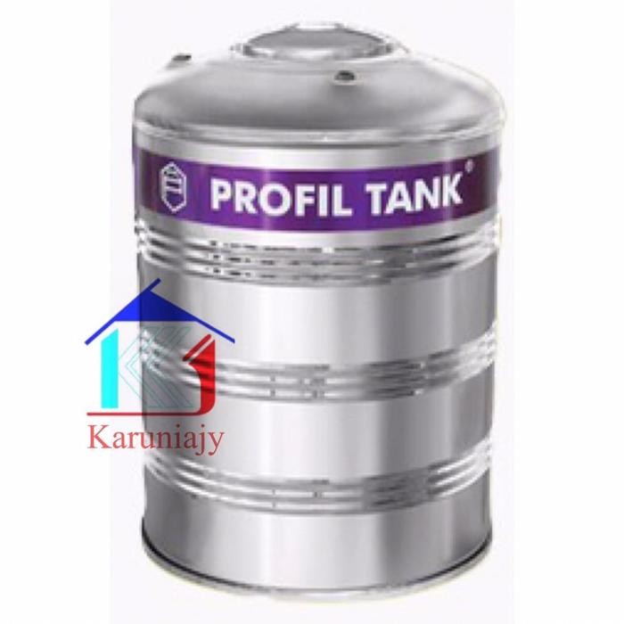 Tangki air PROFIL TANK stainless PS 3300 datar - toren tandon 3000 lt