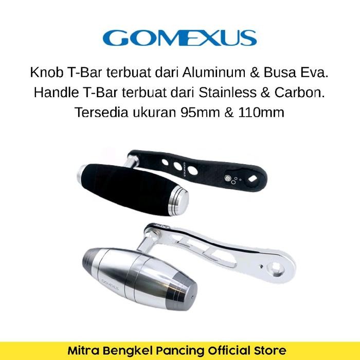Gomexus Knob Handle T-Bar 85Mm - 100Mm Shaft Knob Handle Aksesoris Reel Pancing