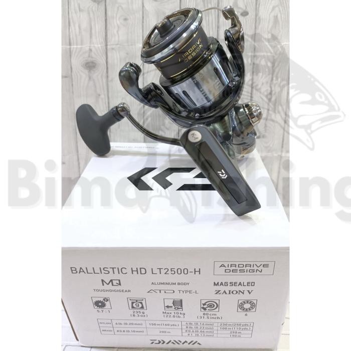 Reel Daiwa Ballistic Hd Lt 2025 Pilih Ukuran Garansi Resmi Daiwa
