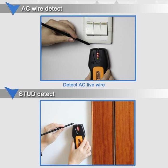 JFactory Stud Finder Detektor Logam Wire Wall Scanner Harus Punya Baterai Battery