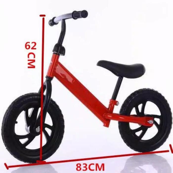 Mainan Sepeda Balance Bike Push Bike Happy Baby / Mainan Sepeda Anak