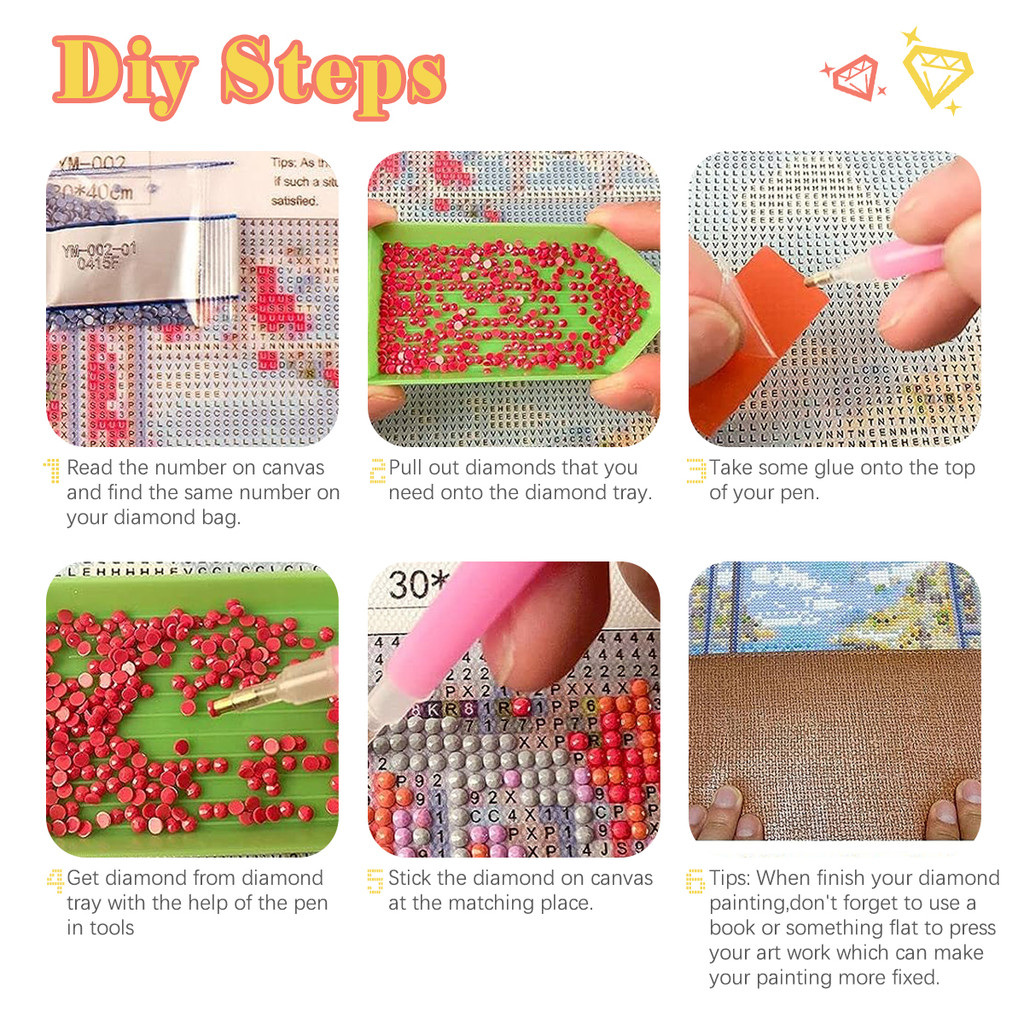 Animal Diamond Painting Parrot Pattern Kit Full Square/Round Diamond For Adults Home