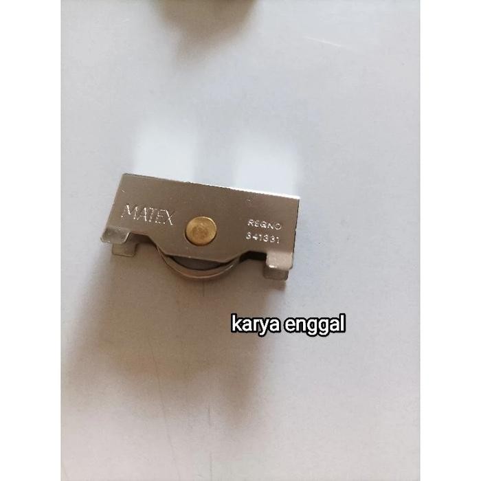 roda kaca etalase/roda etalase/ roda matex asli/roda etalase dekson