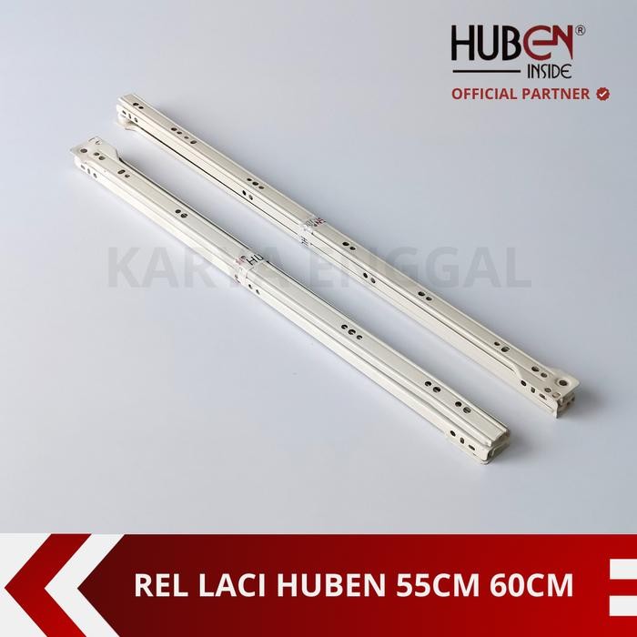 Rel Laci Roda Huben 50cm/ Rel Laci Putih