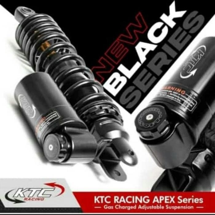 Shock Breaker Ktc Racing Tipe Apex Yamaha Mio Uk 300Mm As Gold
