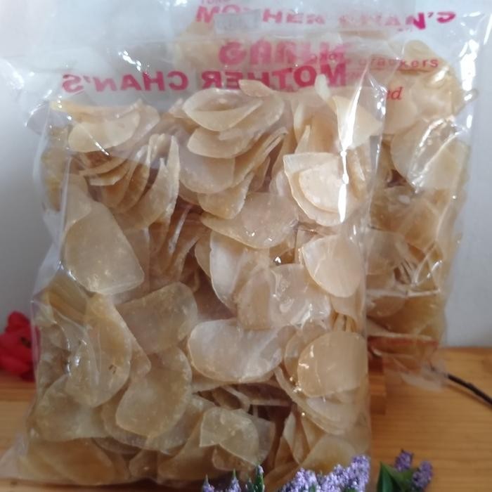 

Kerupuk Bawang Garlic Crackers Mother Chan'S No Msg 700Gr Best Seller